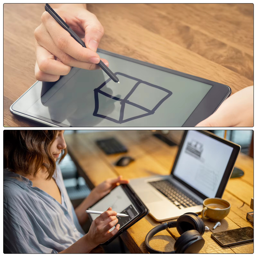 3/5 Stück Stylus-Stifte für Touchscreens mit Dual-Gummi-Spitzen, universeller kapazitiver Eingabestift für Handy und Tablet mit hoher Präzision und Empfindlichkeit - Bild 4