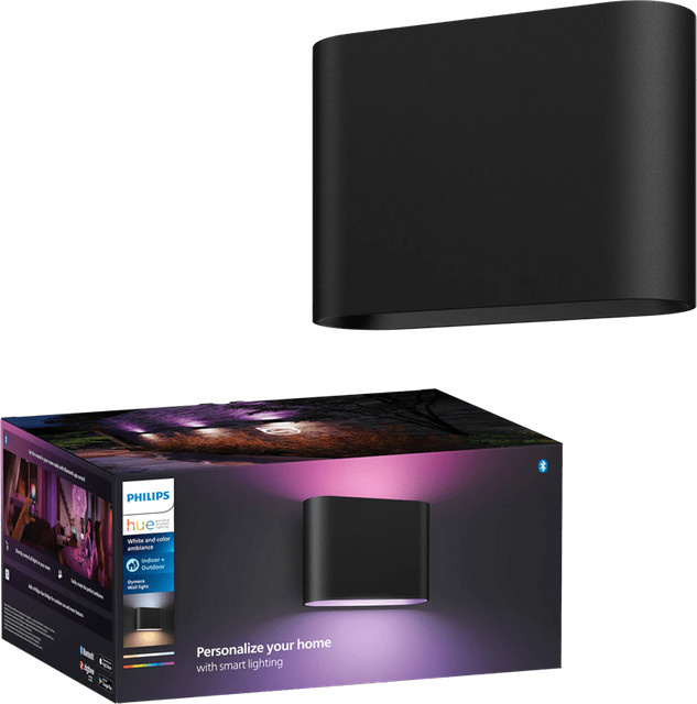 Philips Hue Dymera LED Wandleuchte Up-Down Light in Schwarz mit White & Color RGB - Bild 1