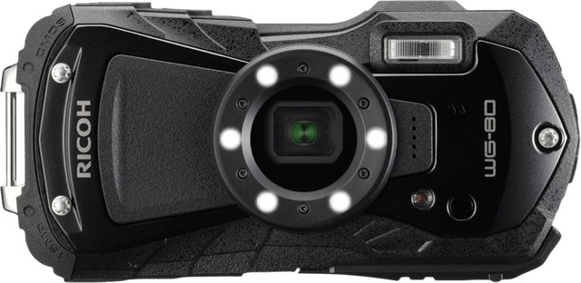 Ricoh WG-80 Outdoor Digitalkamera in Schwarz mit 16 Megapixel und 5x optischem Zoom - Bild 2