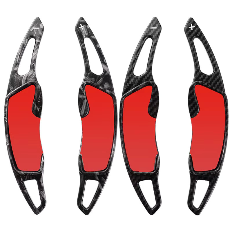 Carbon Fiber Print Shift Paddles Lenkrad Schalftasten Erweiterung für Subaru Forester Outback XV BRZ WRX Impreza Crosstrek Legacy - Bild 4
