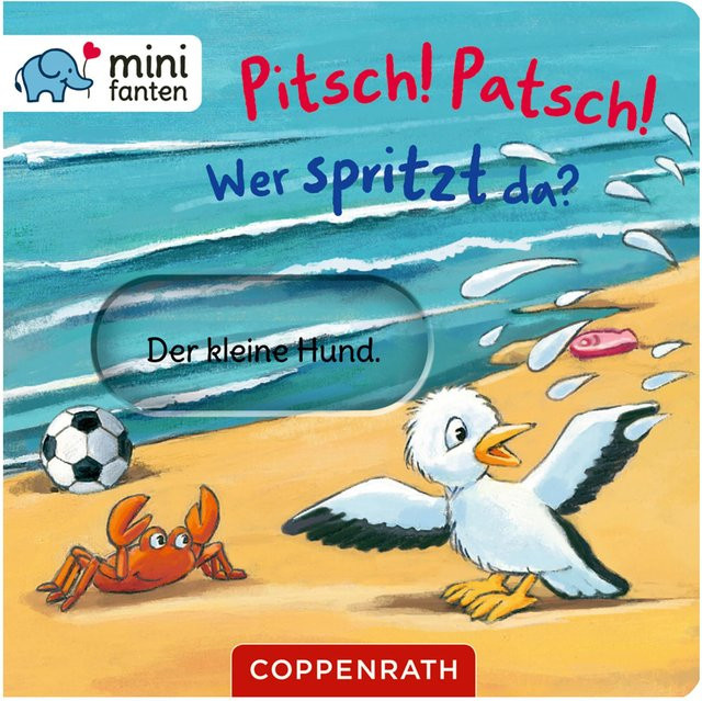 Pitsch! Patsch! Wer spritzt da?, minifanten, Pappbilderbuch - Bild 1