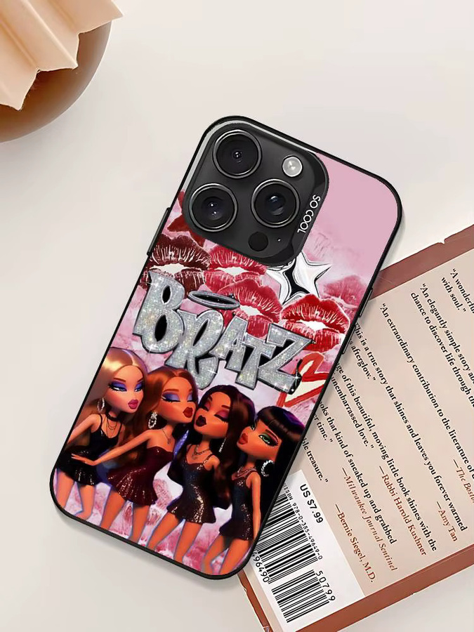 Bratz Cartoon Mode Handyhülle für Apple iPhone 11 12 13 14 15 16 17 Pro Max Plus Mini XR XS Multicolor - Bild 7