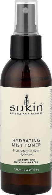 SUKIN Gesichtsspray-Toner, Rosenwasser, Kamille, 125 ml, Normale Haut - Bild 1