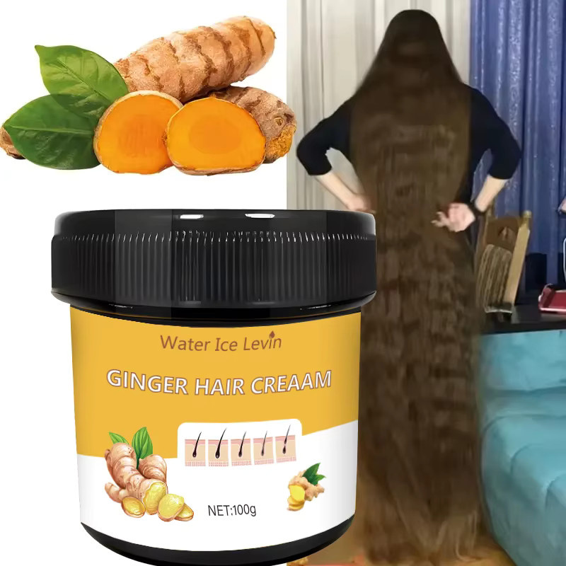 Water Ice Levin Haarcreme mit Ingwerextrakt, Normales & Trockenes Haar - Bild 4