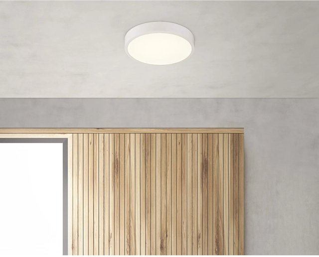Globo LED-Deckenleuchte Archimedes aus Aluminium und Acrylglas in Weiß, dimmbar, rund - Bild 1