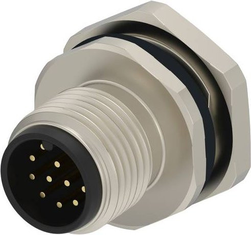 TE Connectivity T4171230012-001 Rundsteckverbinder in Silber - Bild 1