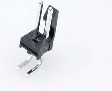 Molex Stiftleiste Standard Schwarz mit 2 Polen und einem Rastermaß von 3,96 mm - Bild 1