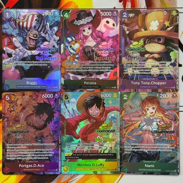 Bandai One Piece Sammelkarten, Top Player Pack, Englisch - Bild 1