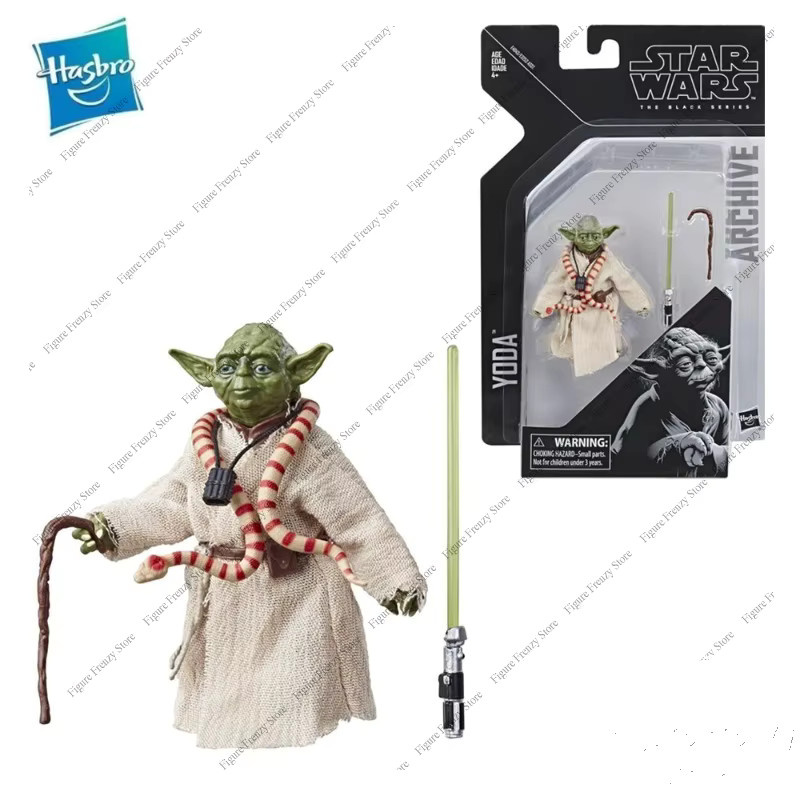 Hasbro Star Wars The Black Series Archive Master Yoda Actionfigur, 15,24 cm - Bild 4