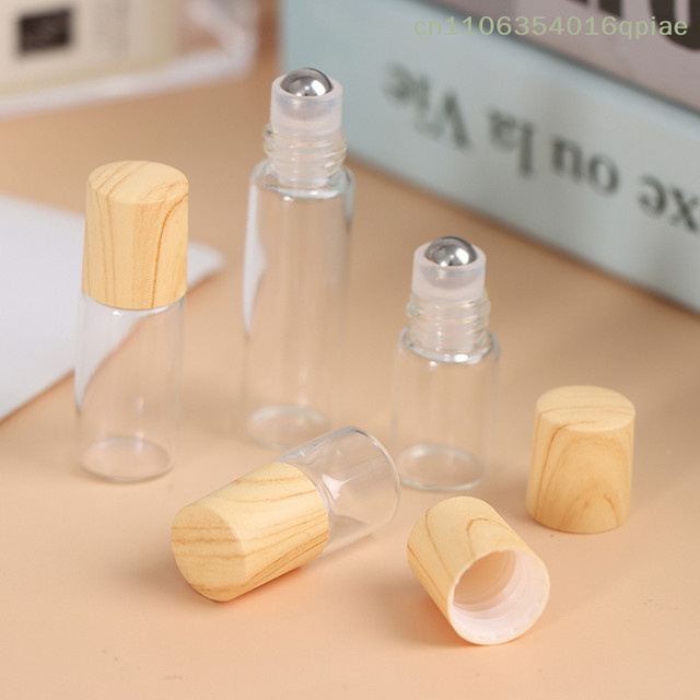 Sommer4 Roll-on-Flasche, nachfüllbar, Glas, für ätherische Öle und Parfüm - Bild 1