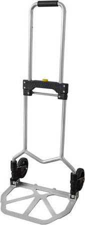 pro-bau-tec Transportkarre Junior silberfarben mit max. 70 kg Tragkraft, faltbar und klappbar