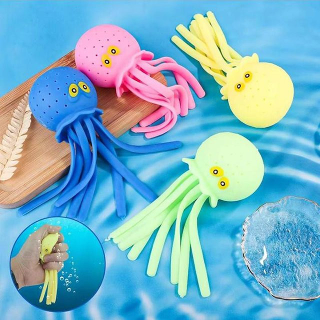 Fashnics Pop-Augen Stressball Hüpfball, Leuchtende Bälle - Bild 1