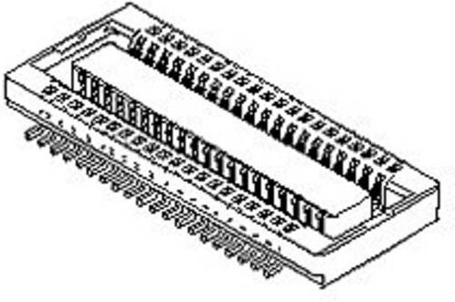 Molex Buchsengehäuse-Platine 547220504 in Gold - Bild 1