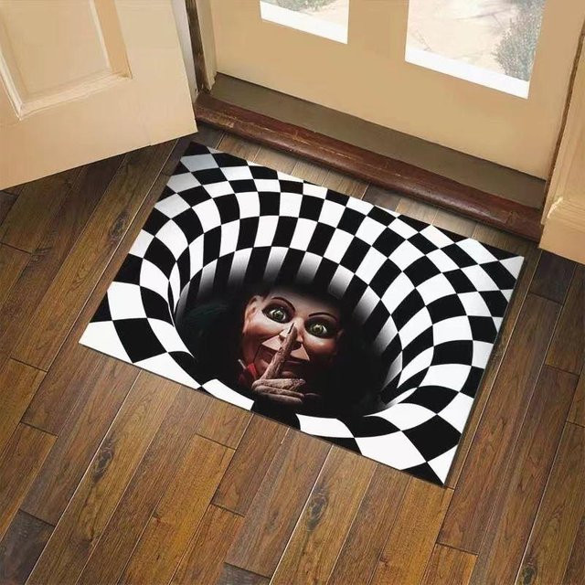 Schmutzabweisende und rutschfeste Kieselgur-Bodenmatte für das Badezimmer, schnelltrocknend und pflegeleicht, Schwarz, B/T: 60 x 40 cm - Bild 1