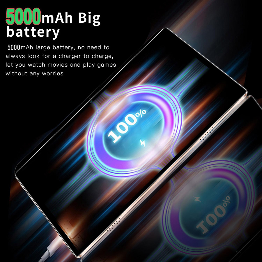 BDF S10 Global Tablet mit 10,1 Zoll Display, 4 GB RAM, 64 GB ROM, MediaTek Prozessor, Android, WLAN, 3G und Bluetooth in Silber - Bild 5