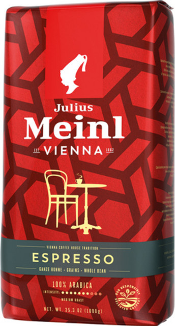 Julius Meinl Vienna Espresso, 100 % Arabica, Ganze Bohne, 1 kg - Bild 1