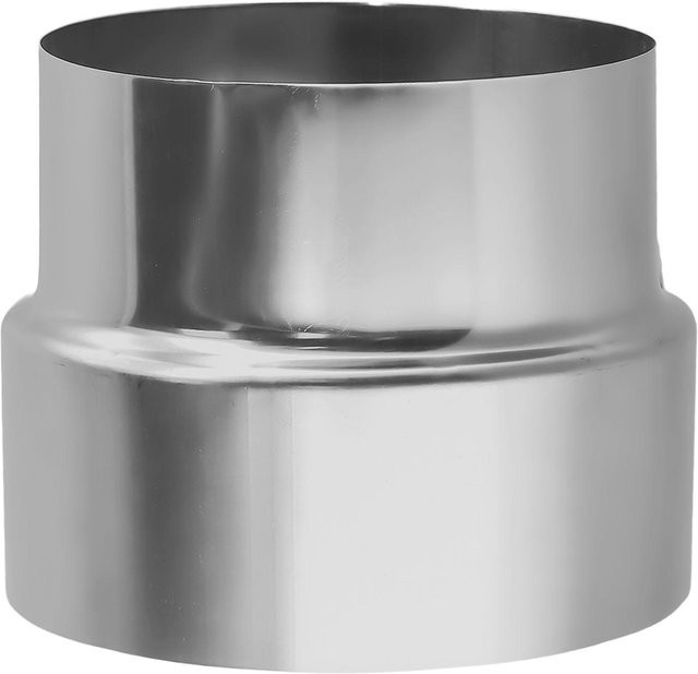 Reduzstück für Schornsteinrohr MaMa workplace aus Edelstahl in Silber Ø110 mm auf Ø50 mm und Ø110 mm auf Ø100 mm - Bild 1