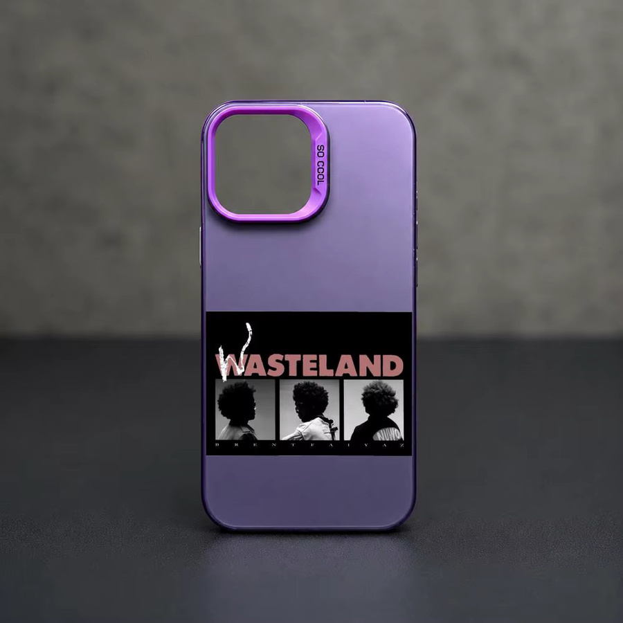 Singer B-Brent F-Faiyaz Handyhülle mit Farbverlauf aus TPU in Soft-Touch für iPhone 11 bis iPhone 17 Pro Max, stoßfest, Multicolour - Bild 3