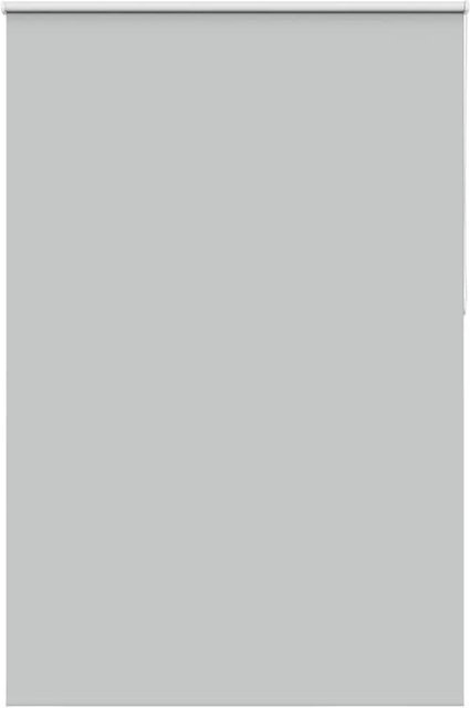 vidaXL Verdunkelungsrollo Hellgrau aus Polyester, Breite: 160 cm, Höhe: 210 cm - Bild 1