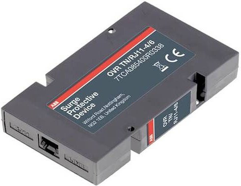 ABB Einbau-Modul OVR ISDN/RJ45-8/8 in Grau - Bild 1