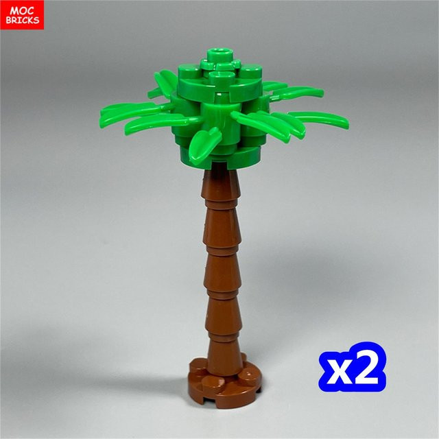Yiran toy Grüne Baumserie Bausteine Pflanze 2-teiliges Set - Bild 1