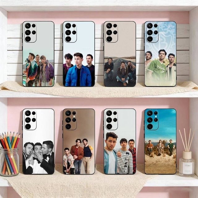 J-Jonas B-Brothers Band Handyhülle für Samsung Galaxy S25 S24 S23 S22 S21 Ultra Plus FE Lite Note in Schwarz und Multicolour - Bild 1