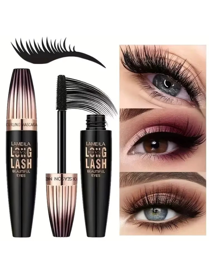 4D-Mascara, Black, wasserfest - Bild 5
