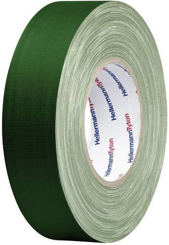 HellermannTyton HelaTape Tex Gewebeklebeband Grün Breite: 19 mm, Länge: 10 m - Bild 1