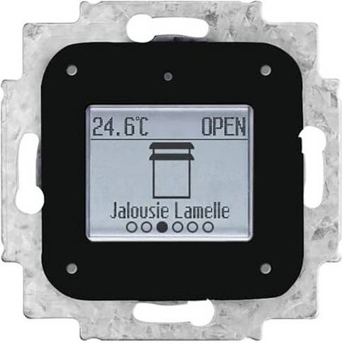 Busch-Jaeger Bediengerät 6108/60 in Schwarz 2CKA006115A0453 - Bild 1