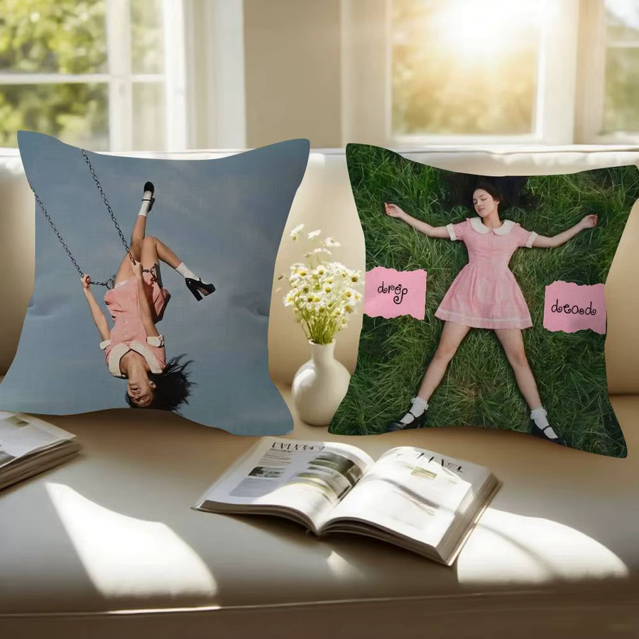 Personalisierte Dekokissen von KAYOU mit Bild und Text, quadratisch, B/B/H: 45 x 45 x 45 cm - Bild 4