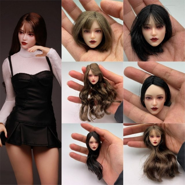 Z6TOYS Xiaoqing Bewegliche Augen Kopf Sculpt Modell, 1/6 Skala, Action Figur, Puppen - Bild 1