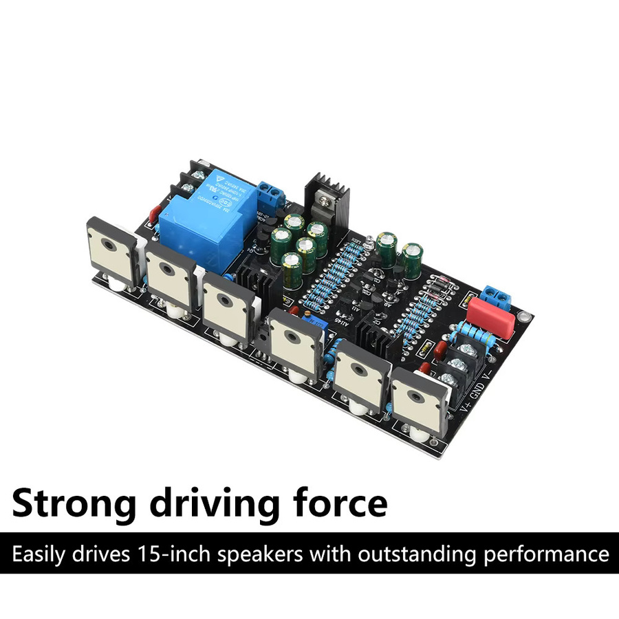Hifi Audio Mono Power Verstärker 300 W mit 1943 + 5200 High Power Tube Amp Board und Lautsprecher Schutz Relais - Bild 3