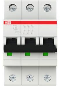 ABB Leitungsschutzschalter S203-B63, 3-polig, 63A, 6kA - Bild 2