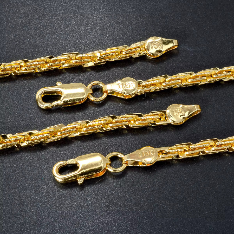 Diana Baby Halskette, 18k vergoldet, Gold, Damen - Bild 5