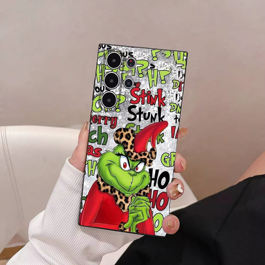 Weihnachten Handyhülle Frosted Soft Cover für Samsung Galaxy S25 S24 S23 S22 S21 S20 Ultra Plus Multicolor - Bild 5