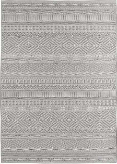 Ayyildiz Outdoor-Teppich Desert Grau B/B: 120 x 170 cm - Bild 1