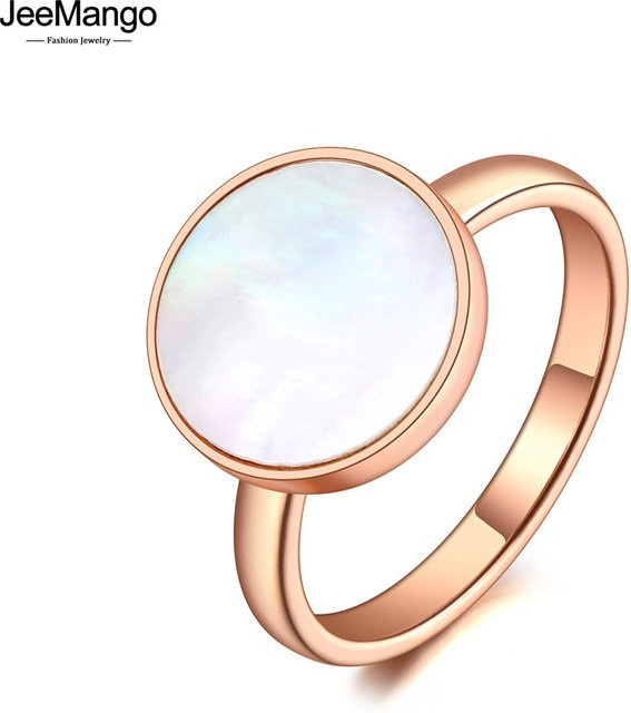 JeeMango Ring Edelstahl, Roségold, Damen - Bild 1