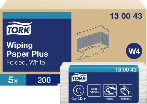 Tork Reinigungstücher 130043, 2-lagig, weiß - Bild 1