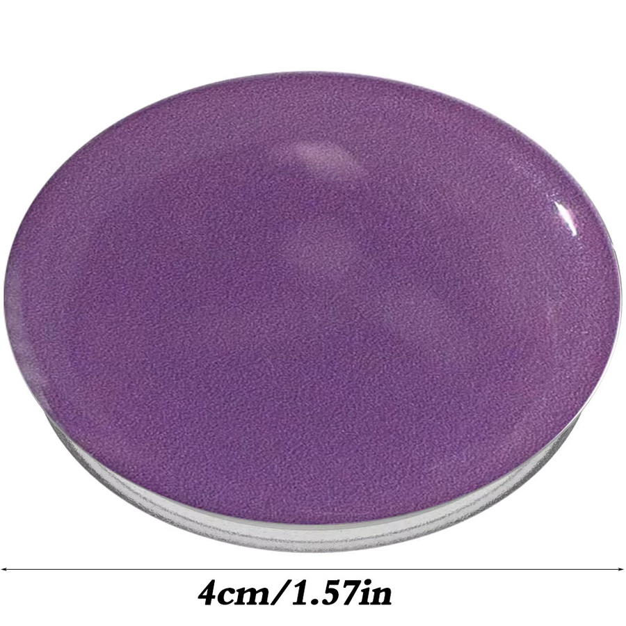 Popped Macaron Telefon-Halterung im koreanischen Stil, ausziehbar und klappbar, Farbe: Lila - Bild 3