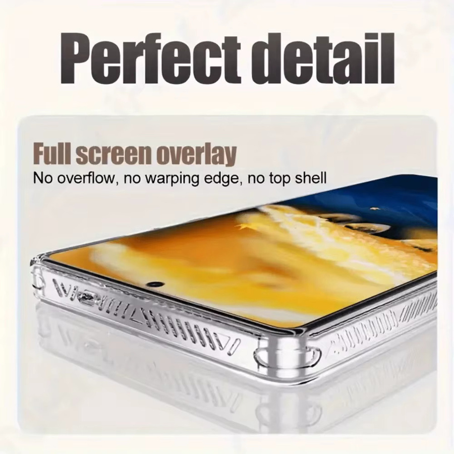 2 Stück Displayschutzfolien aus gehärtetem Glas für Samsung Galaxy S25 S24 S23 S22 Ultra FE in Transparent mit One Click Install für volle Abdeckung - Bild 3