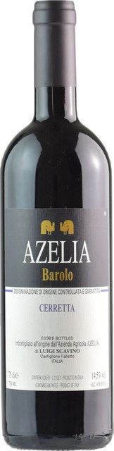 Azelia Barolo Cerretta 2021, Rotwein, Nebbiolo, Italien, 0,75 l - Bild 1
