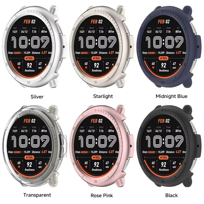 CAOWTAN Uhrenzubehör für Amazfit Active 2, Silikon, Unisex - Bild 2