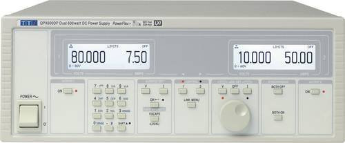 Aim TTi QPX600DP Labornetzgerät mit 2 Ausgängen, 600W, einstellbar 0 - 60 V/DC und 0 - 50A, Farbe Grau, Schnittstellen: LAN, LXI, RS-232, USB und Analog - Bild 1