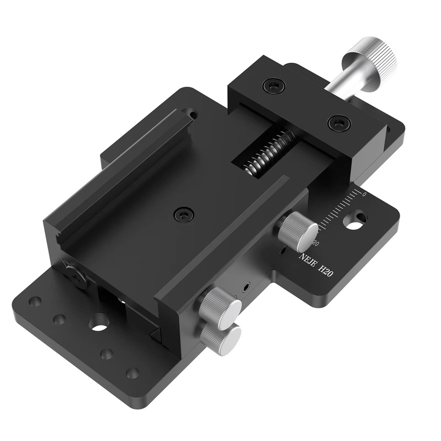 NEJE H20 Slider Z-Achsen-Einsteller Hochpräziser Metall-Lasermodul-Fokus-Höhenversteller in Schwarz - Bild 2