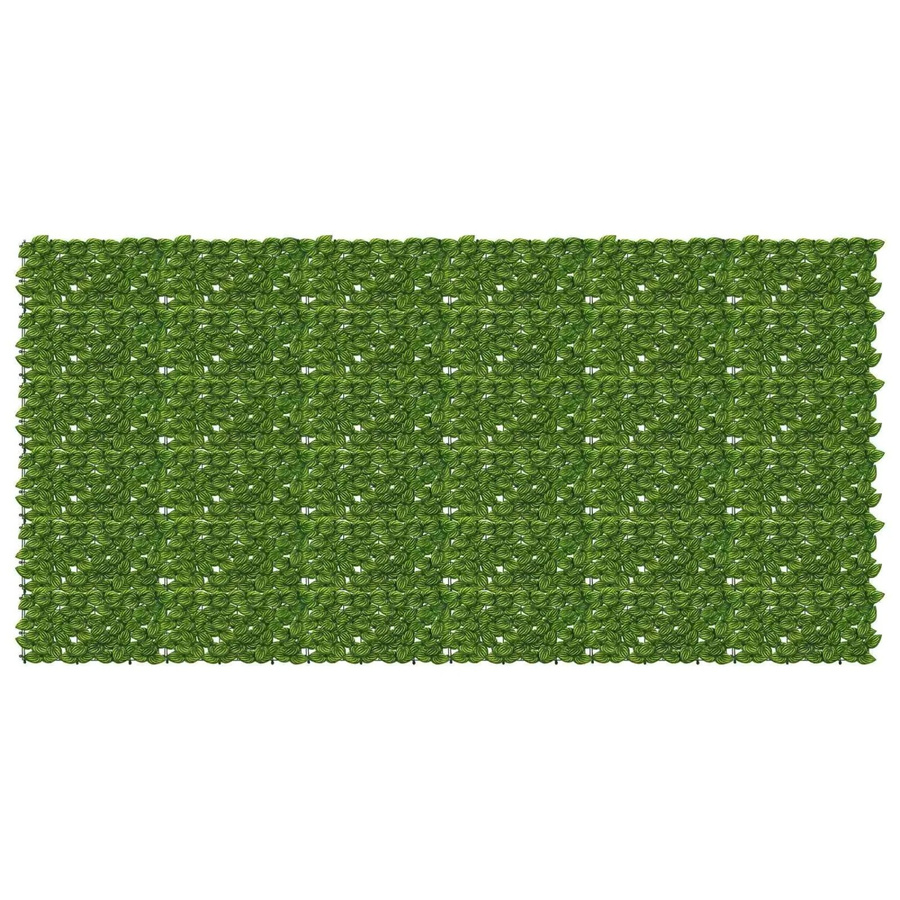 vidaXL Balkonsichtschutz als künstliche Hecke in Grün und Gelb, Breite: 300 cm, Höhe: 150 cm - Bild 2