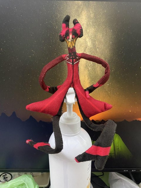 Yiran toy Hazbin Hotel Vox Plüschtier, Stoffpuppe, ab 18 Jahre - Bild 1