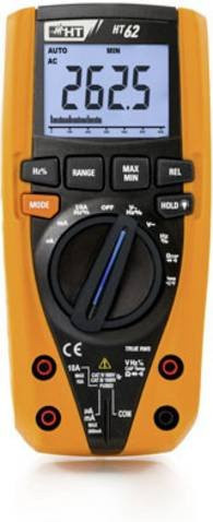 HT Instruments HT62 Digitales Hand-Multimeter in Orange, CAT III 1000 V, CAT IV 600V, 6000 Counts - Bild 1