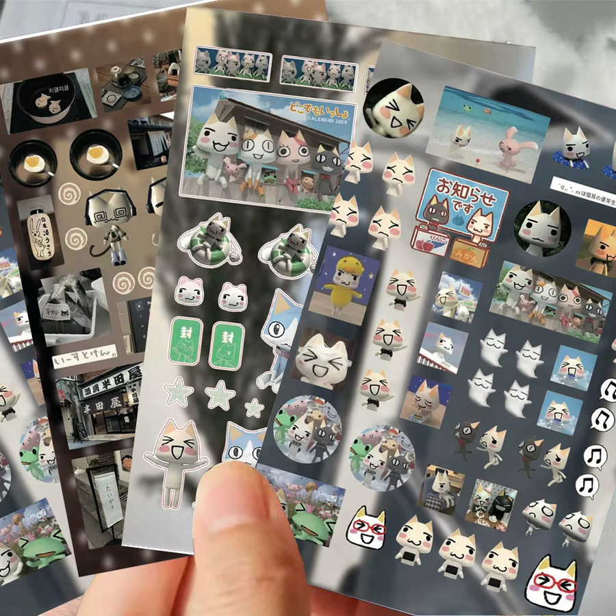 TAKARA TOMY Inoue Toro Sticker, 8-teiliges Set, Bunt / Mehrfarbig - Bild 4