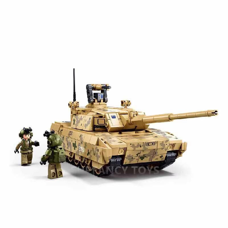 Sluban Kampfpanzer Armeestil 413-teiliges Set - Bild 2