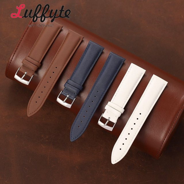 luffyte Uhrenarmband Kalbsleder, Unisex - Bild 1
